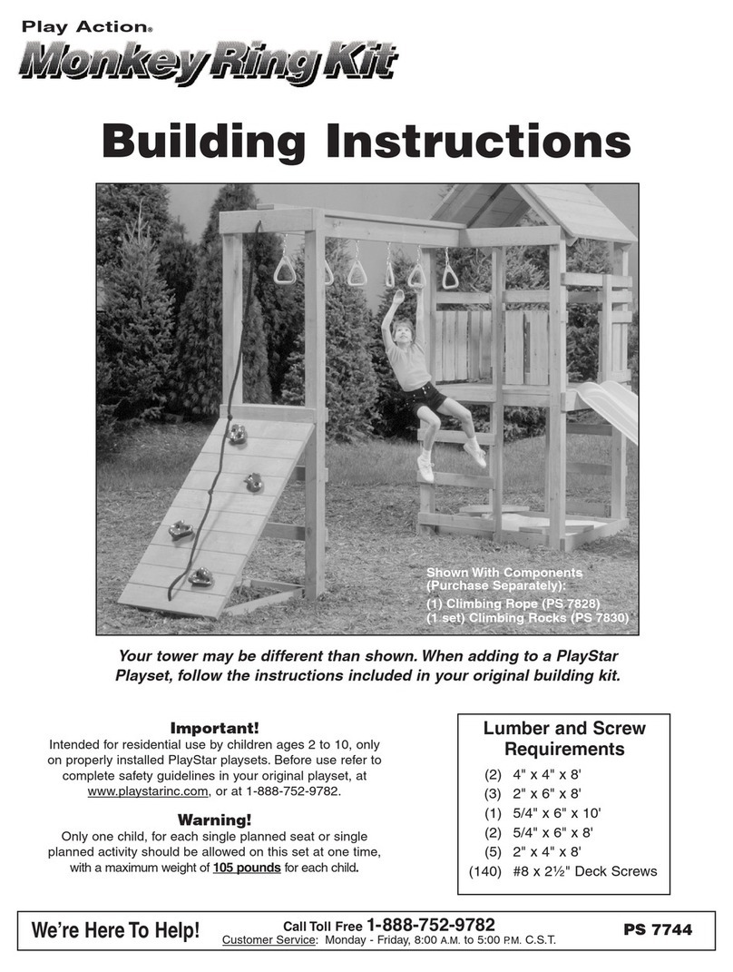 PlayActive Monkey Ring Kit Bedienungsanleitung
