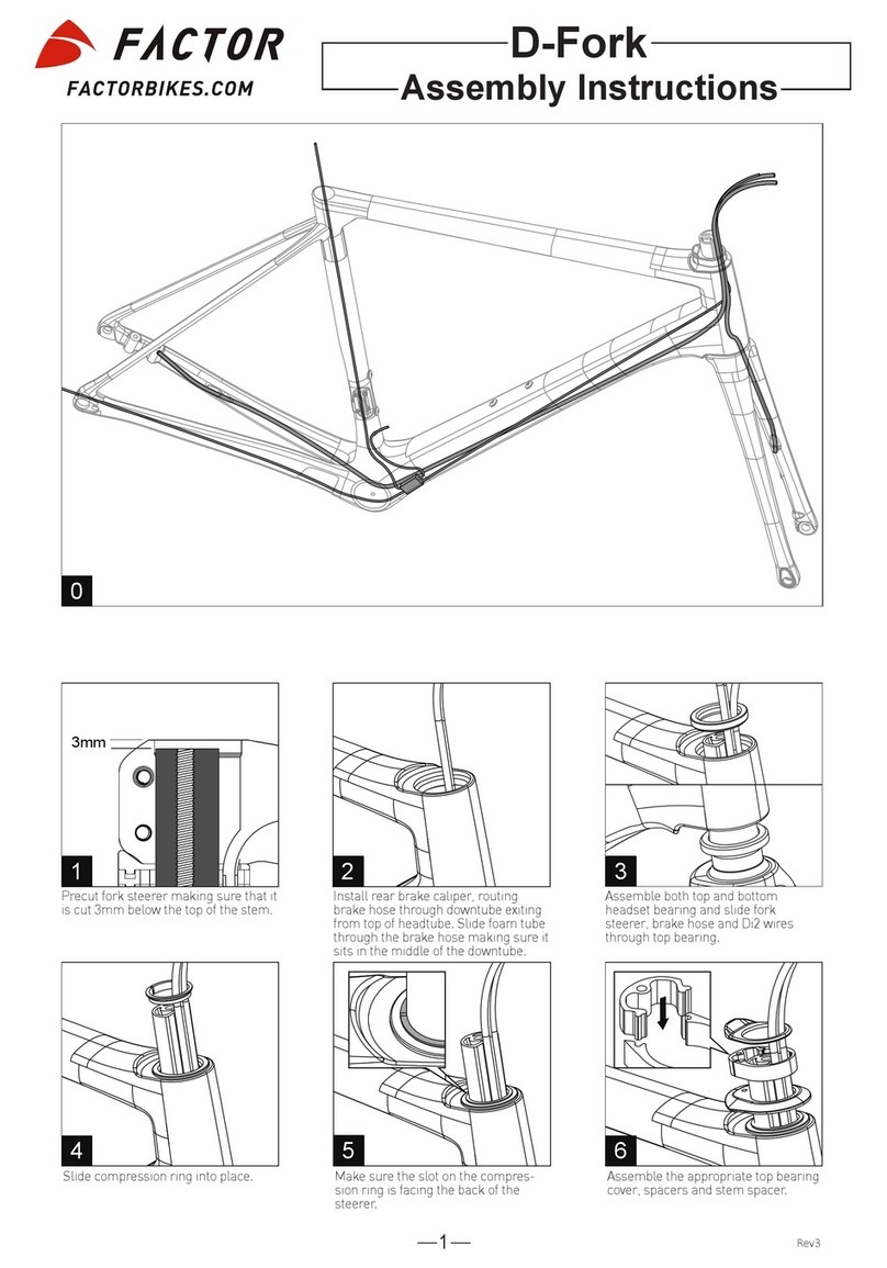 Factor D-Fork Bedienungsanleitung