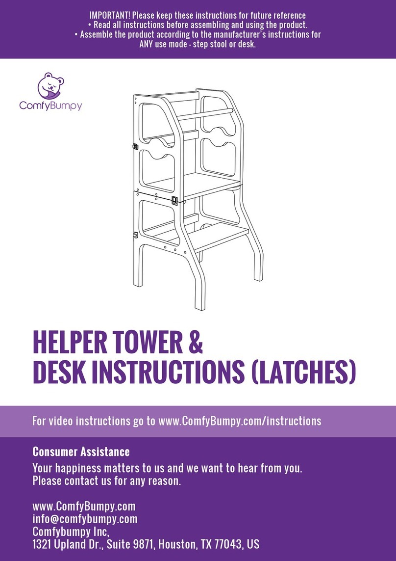 ComfyBumpy HELPER TOWER Bedienungsanleitung