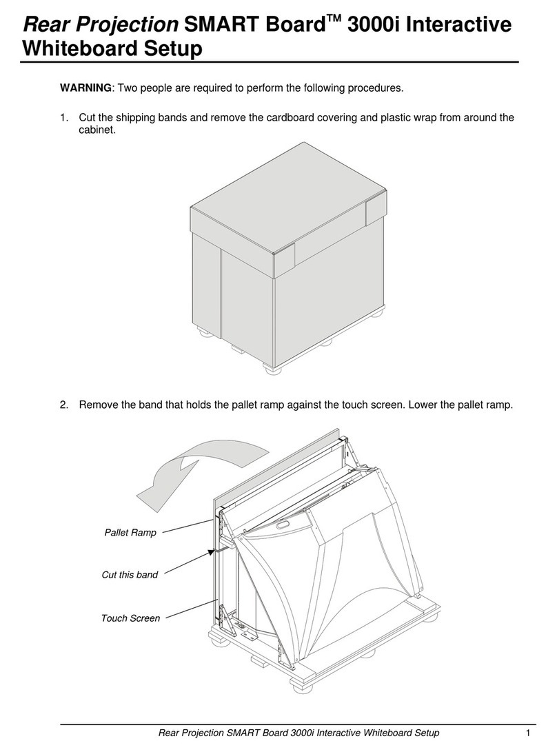 Smart Technologies SMART Board 3000i Handbuch