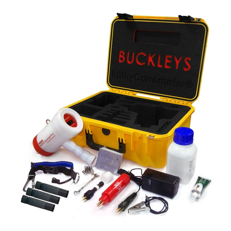 Buckleys BathyCorrometer Pro' Bedienungsanleitung