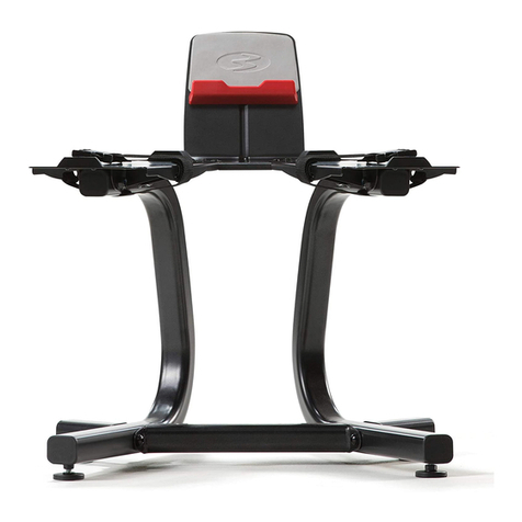 Nautilus Bowflex SelectTech Stand Bedienungsanleitung Nautilus Bowflex SelectTech Stand Bedienungsanleitung