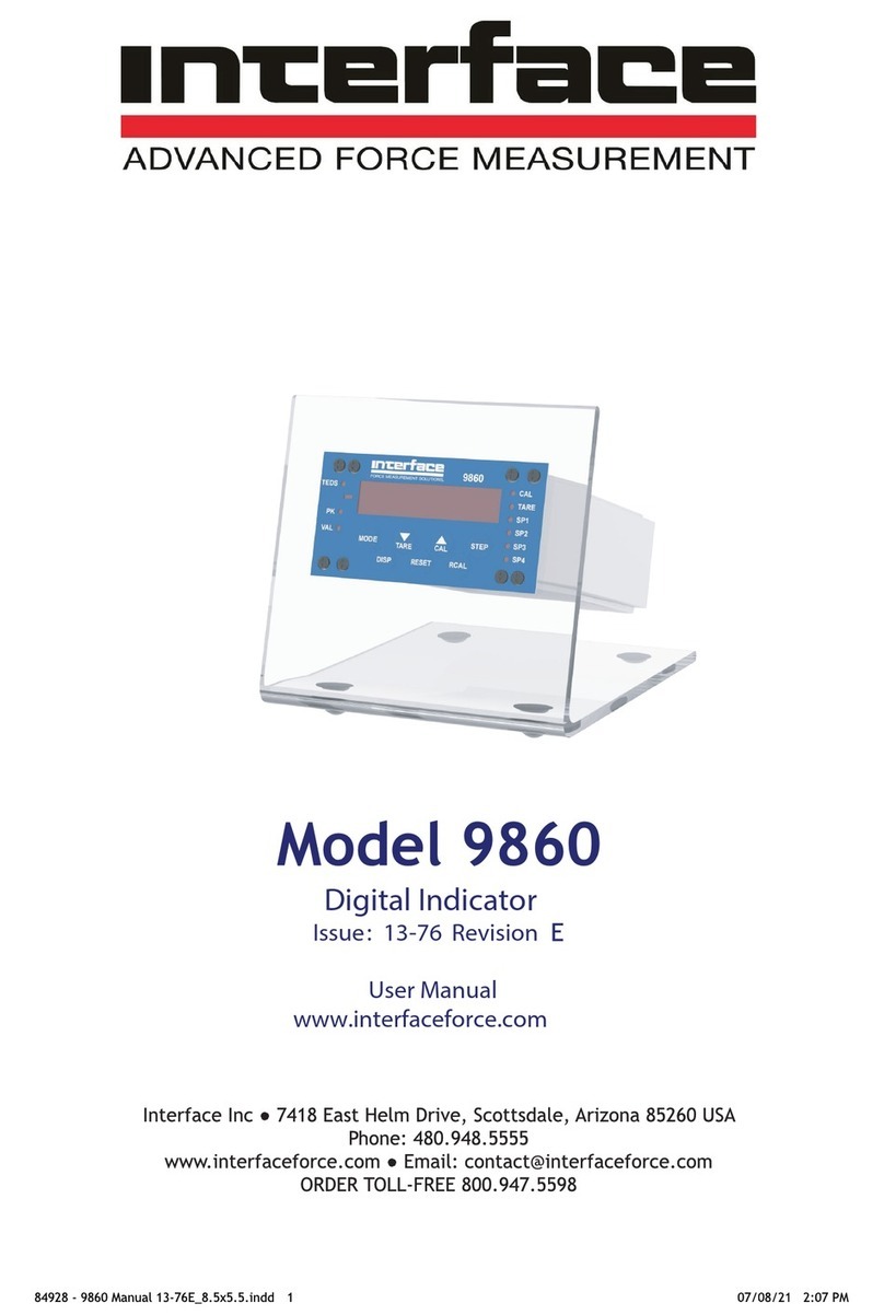 Interface 9860 Bedienungsanleitung