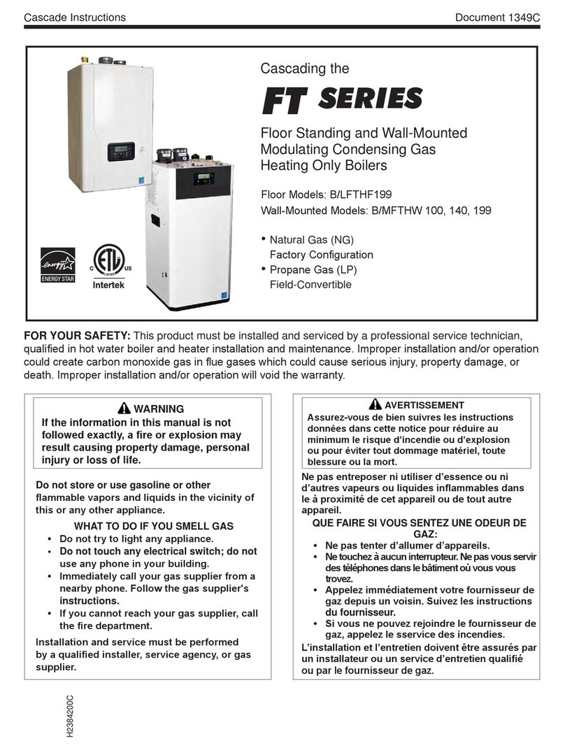 Laars FT Series Bedienungsanleitung