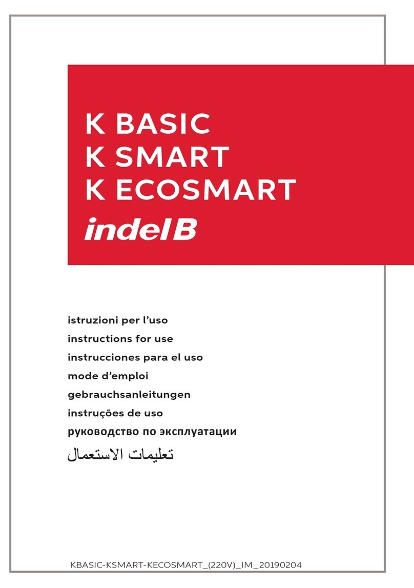 Indel B K BASIC Bedienungsanleitung Indel B K BASIC Bedienungsanleitung