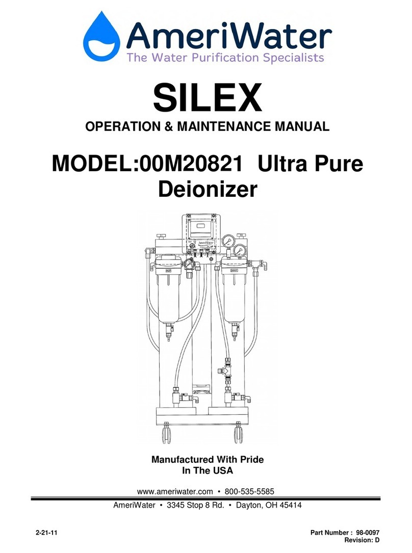 AmeriWater SILEX 00M20821 Handbuch