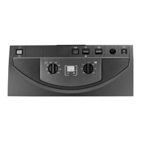DeDietrich B control panel Bedienungsanleitung