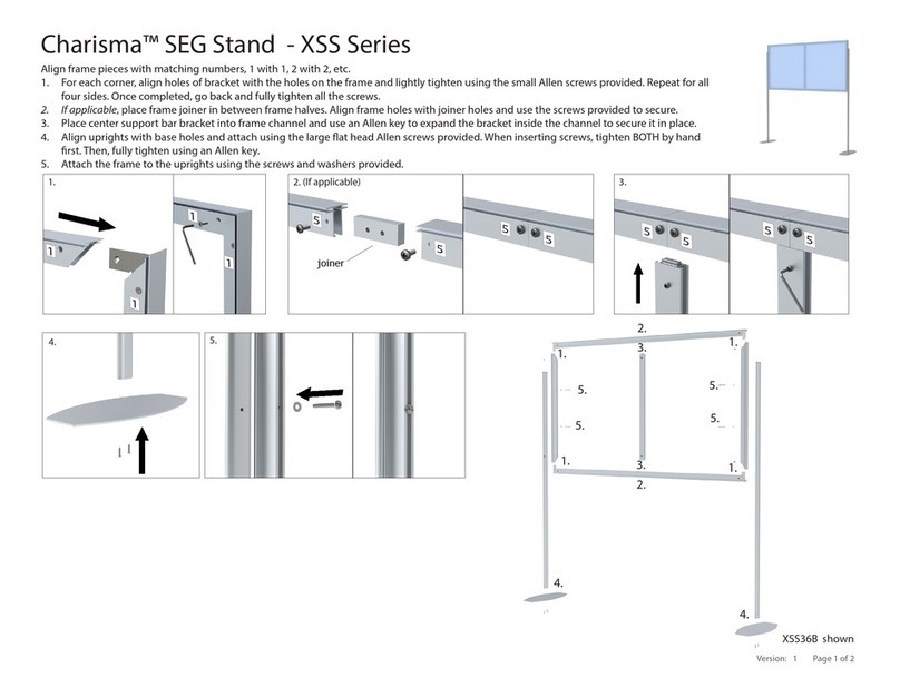 Testrite Visual Charisma SEG XSS Series Bedienungsanleitung Testrite Visual Charisma SEG XSS Series Bedienungsanleitung