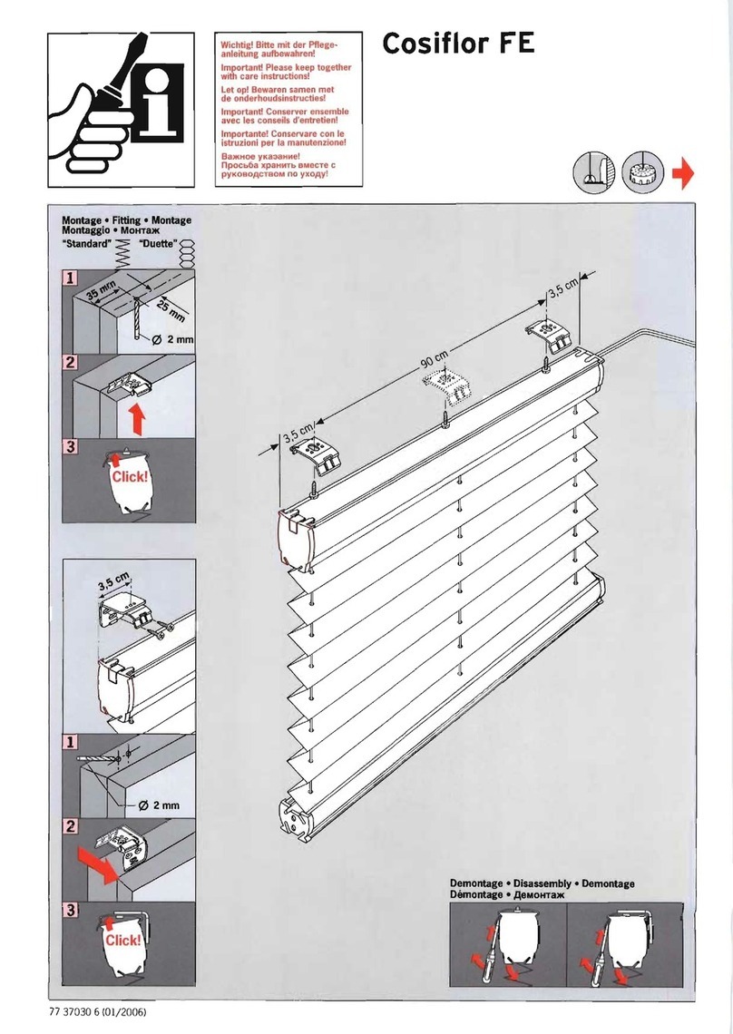 Cosiflor FE Bedienungsanleitung Cosiflor FE Bedienungsanleitung