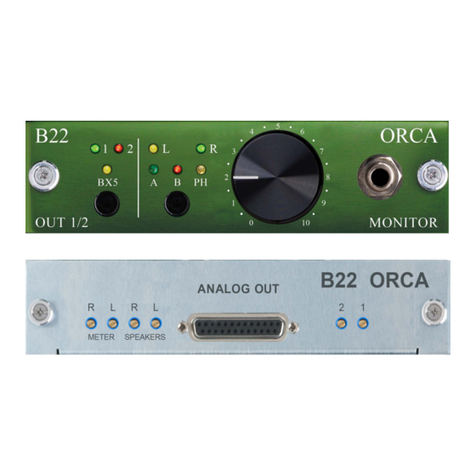 BURL B22 ORCA Bedienungsanleitung BURL B22 ORCA Bedienungsanleitung