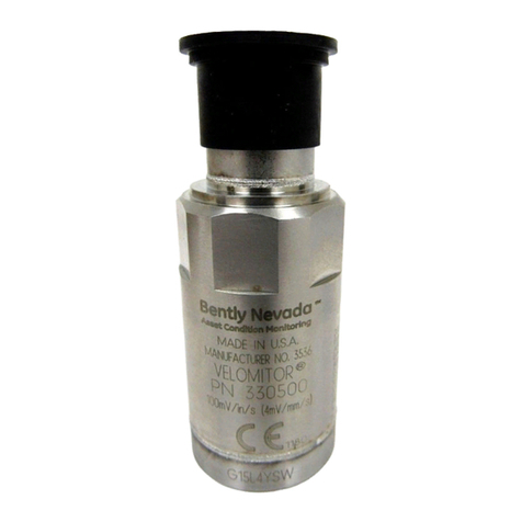 Bently Nevada Velomitor Sensor Bedienungsanleitung
