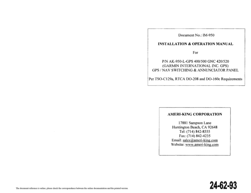 Ameri-King AK-950L Bedienungsanleitung