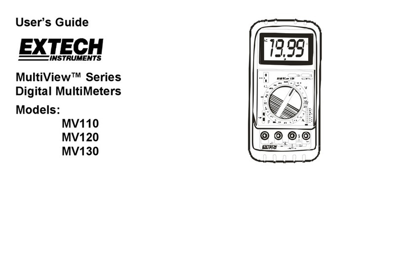Extech Instruments MultiView Series Bedienungsanleitung