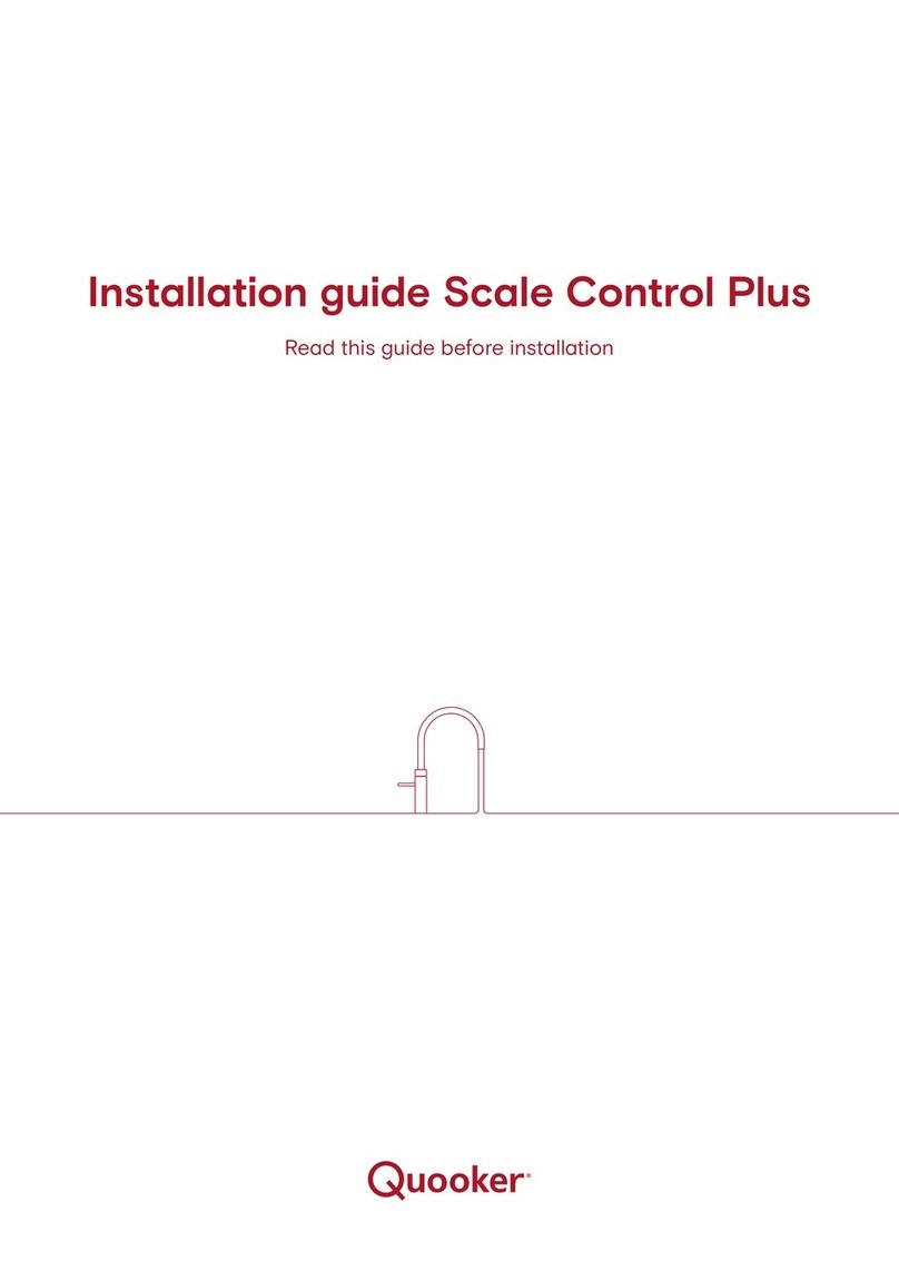 Quooker Scale Control Plus Bedienungsanleitung
