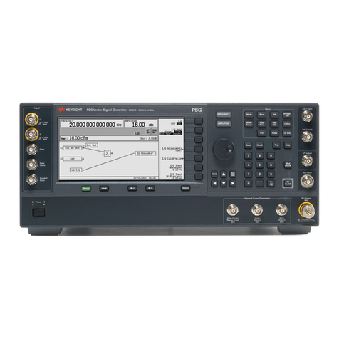 Keysight Technologies E8267D Installations- und Betriebshandbuch