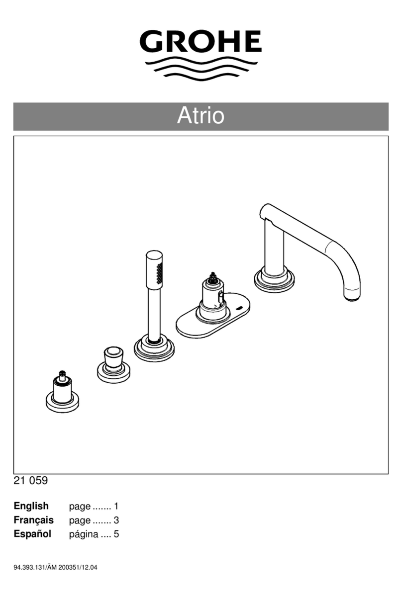 Grohe Atrio 21 059 Bedienungsanleitung