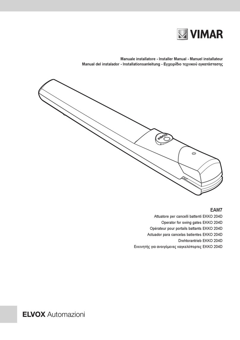 Vimar EAM7 Benutzerhandbuch
