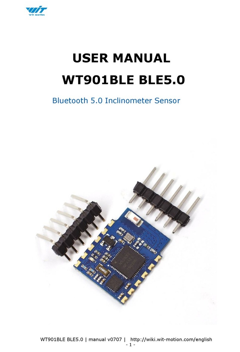 WiT WT901BLE Bedienungsanleitung
