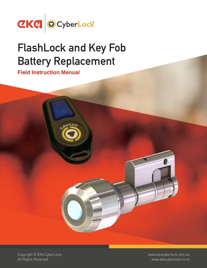 eka CyberLock FlashLock Bedienungsanleitung