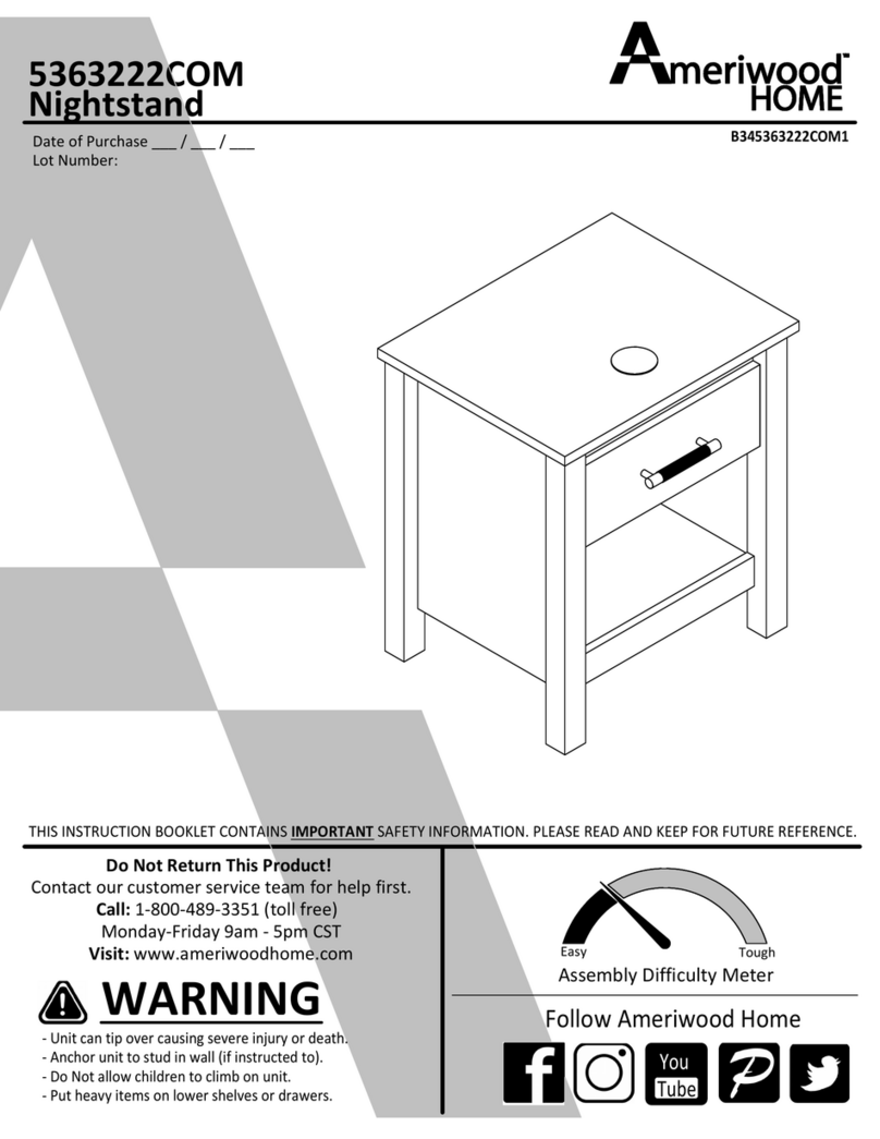 Ameriwood HOME 5363222COM Bedienungsanleitung
