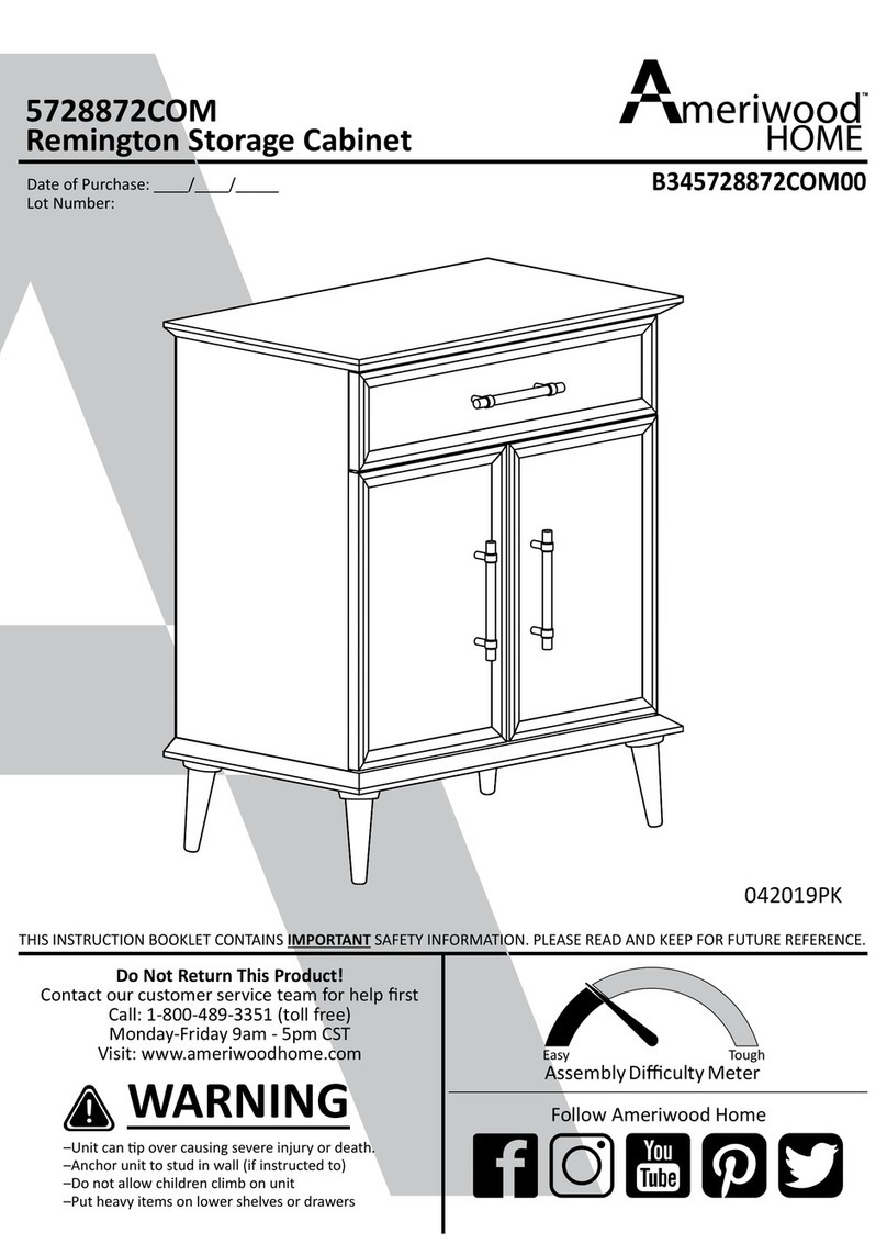 Ameriwood HOME 5728872COM Bedienungsanleitung