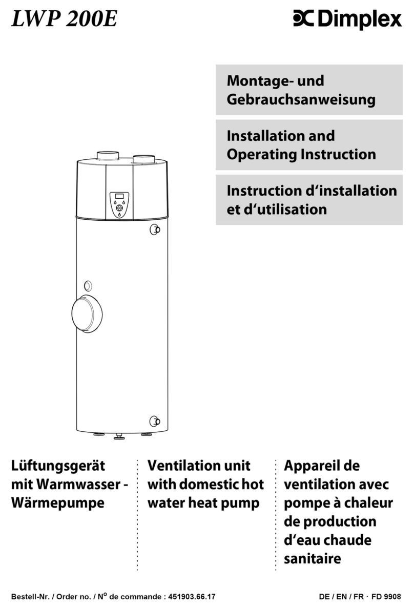 Dimplex LWP200 Bedienungsanleitung