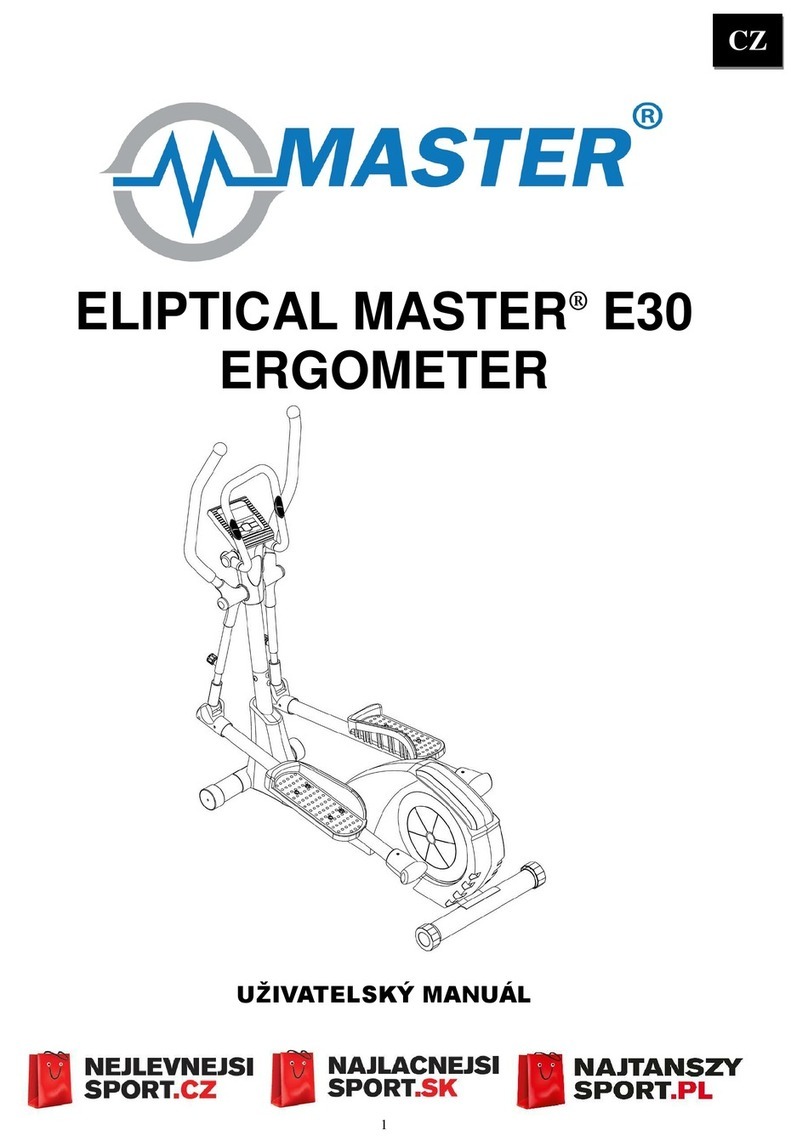 Master ELIPTICAL MASTER E30 Bedienungsanleitung
