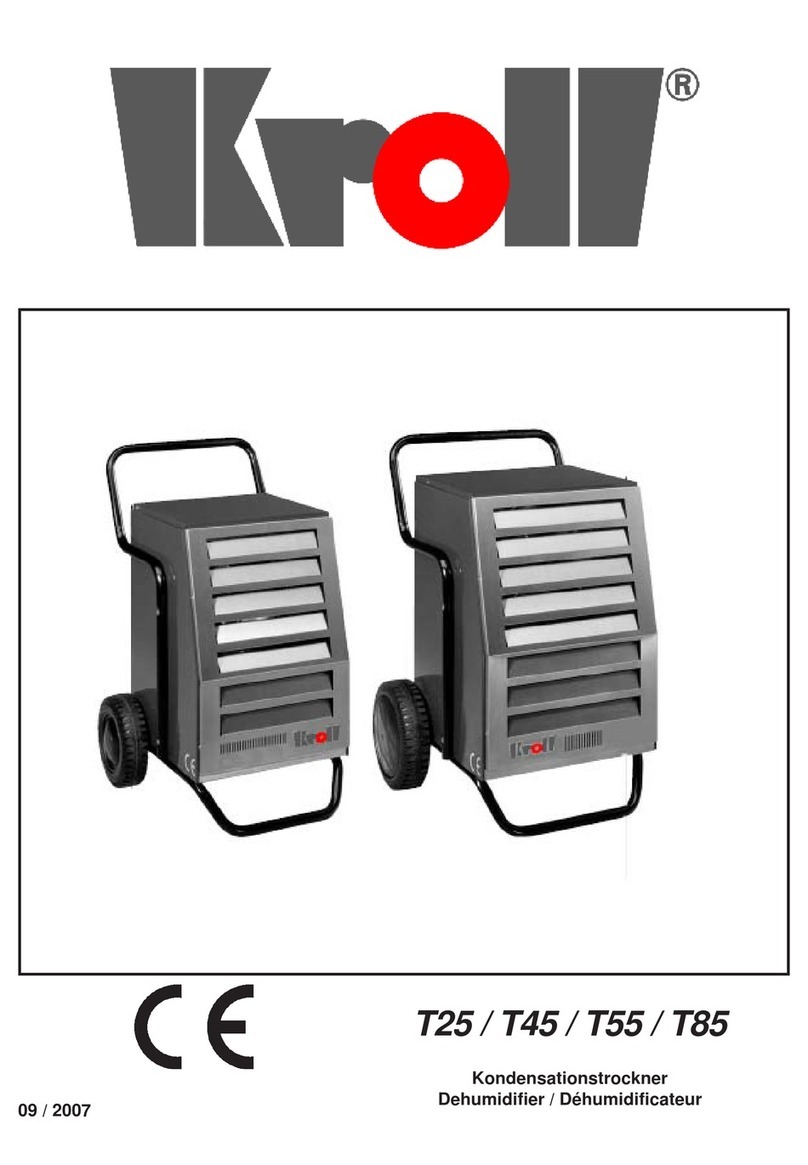 Kroll T25 Bedienungsanleitung