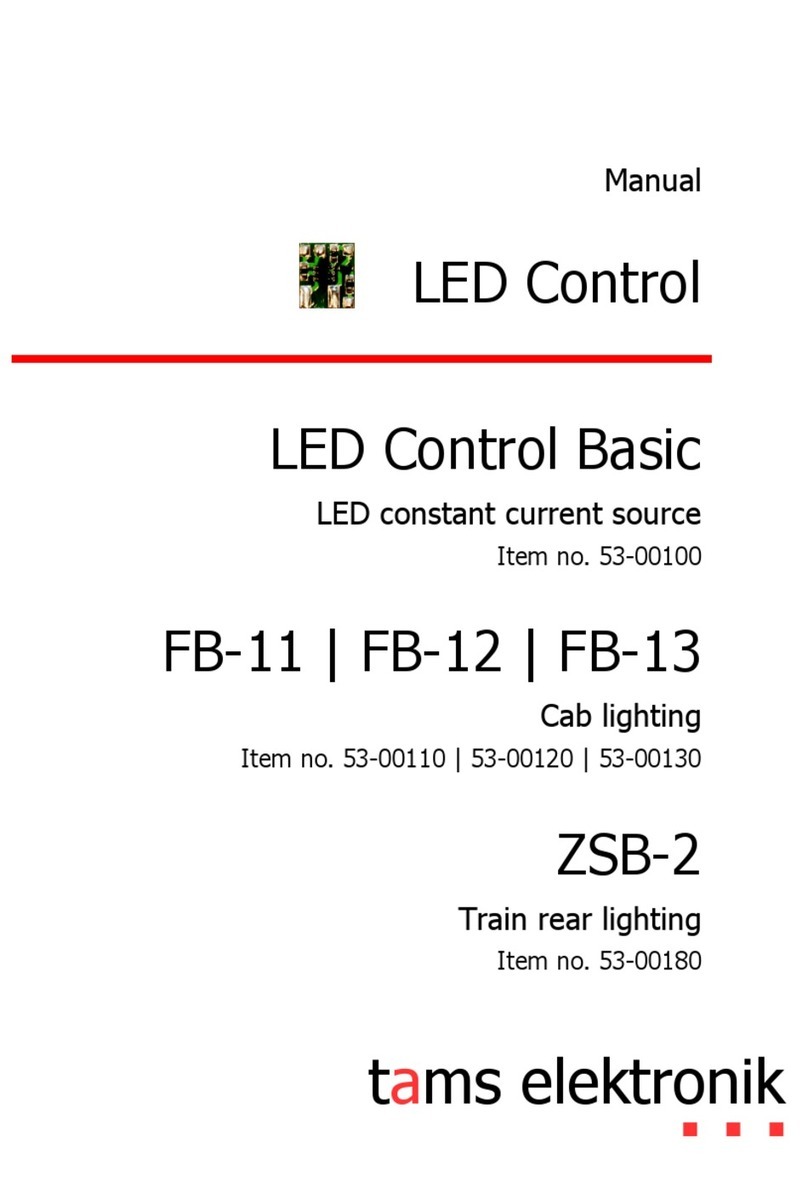 tams elektronik LED Control Basic Bedienungsanleitung