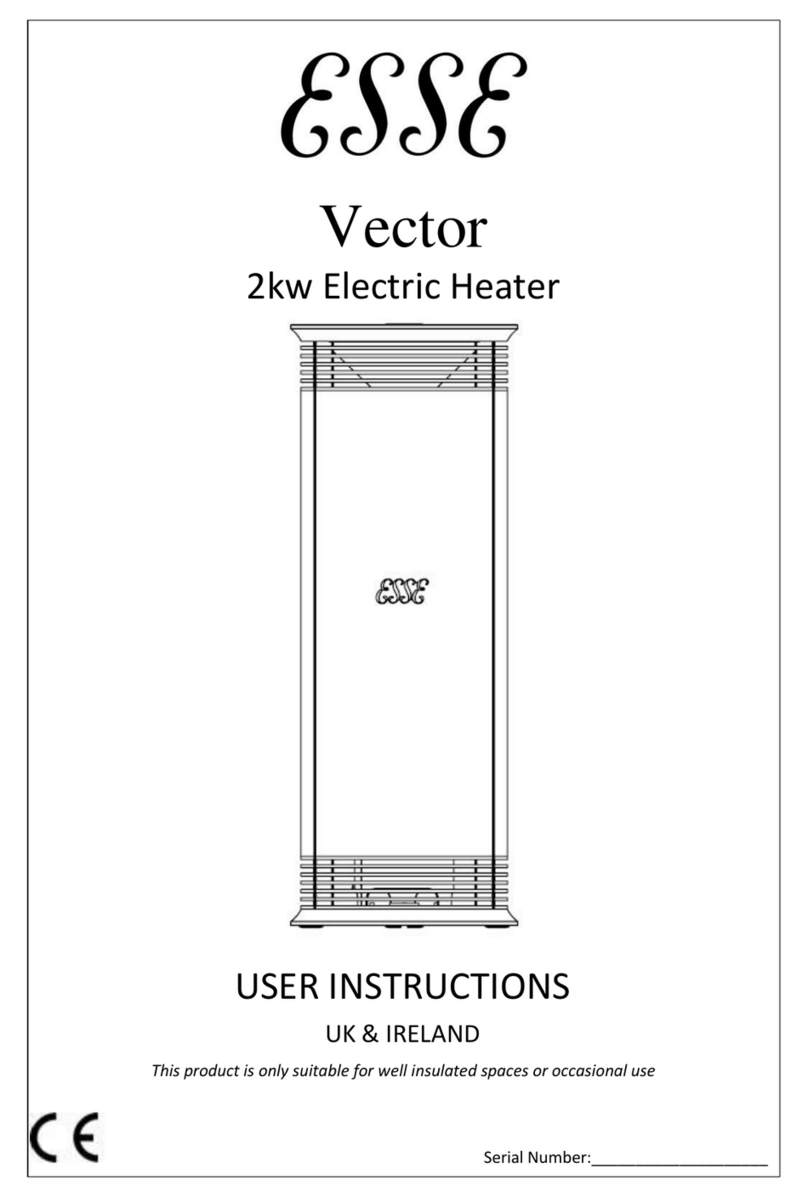 Esse Vector Bedienungsanleitung Esse Vector Bedienungsanleitung