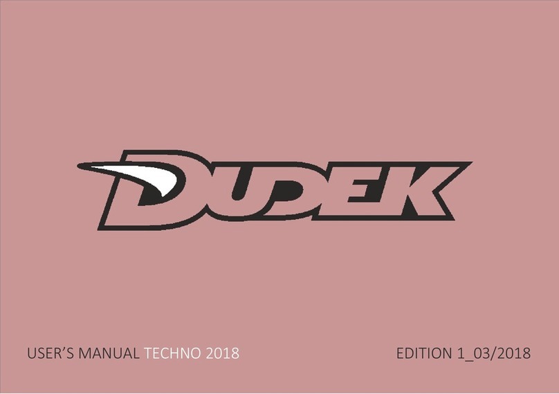 Dudek Techno Bedienungsanleitung