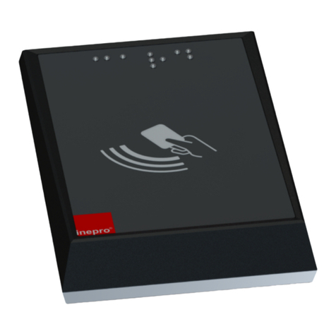 Inepro Reader Bracket for MFP Bedienungsanleitung Inepro Reader Bracket for MFP Bedienungsanleitung