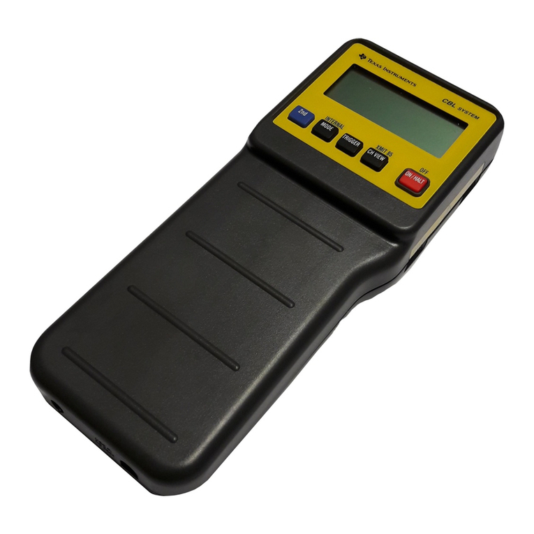 Texas Instruments CBL Handbuch