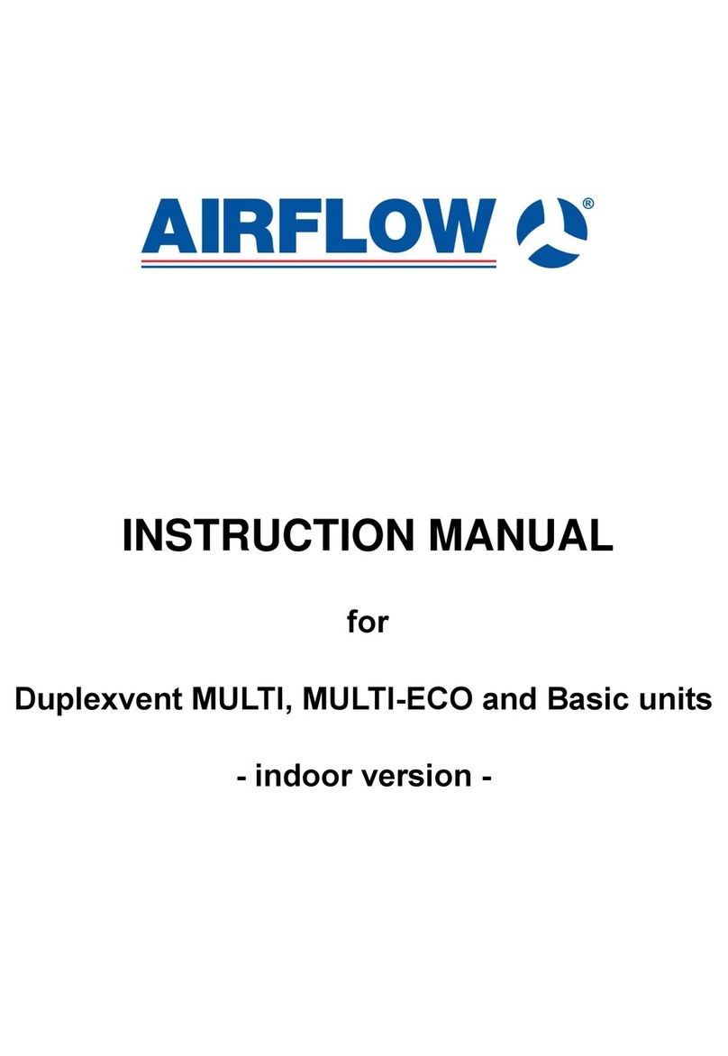 Airflow Duplexvent MULTI Bedienungsanleitung