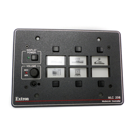 Extron electronics MLC 206 Stücklistenhandbuch