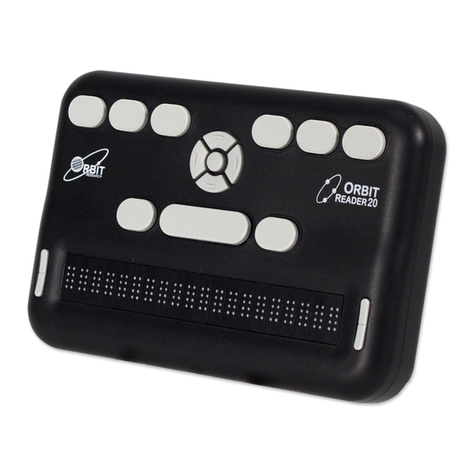 APH Orbit Reader 20 Referenzhandbuch