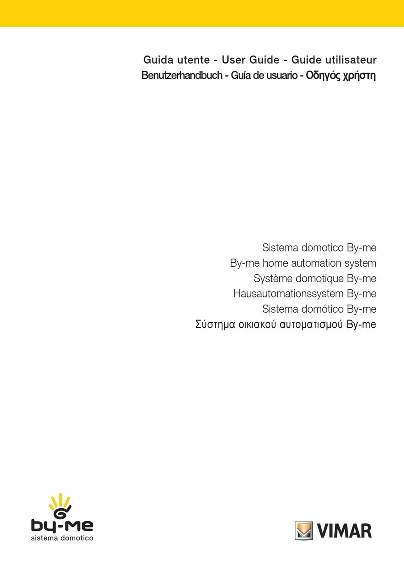 Vimar BY-ME Bedienungsanleitung