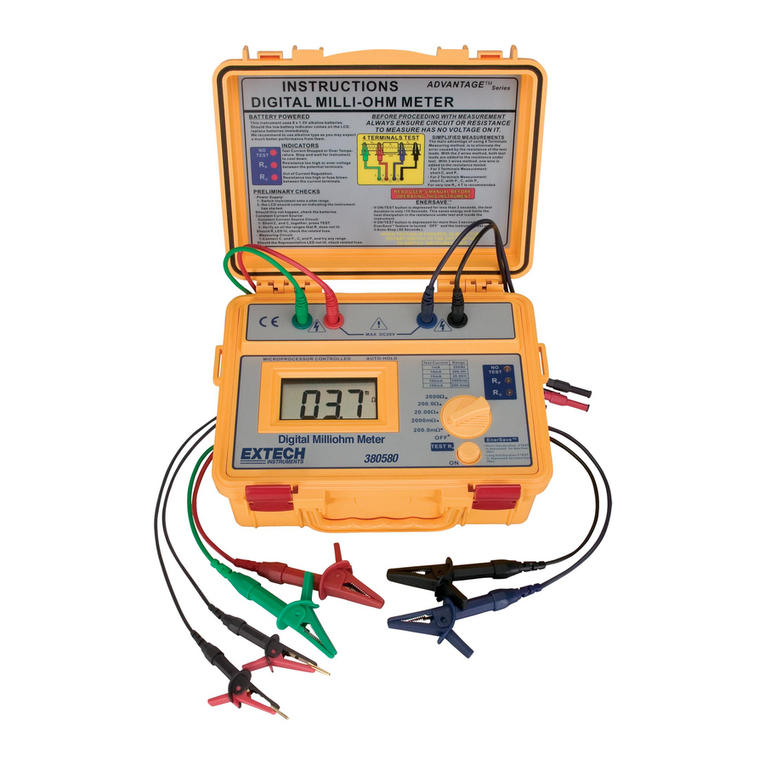 Extech Instruments 380580 Bedienungsanleitung