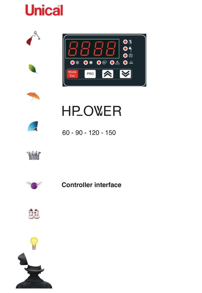 Unical CONTROLLER INTERFACE Bedienungsanleitung
