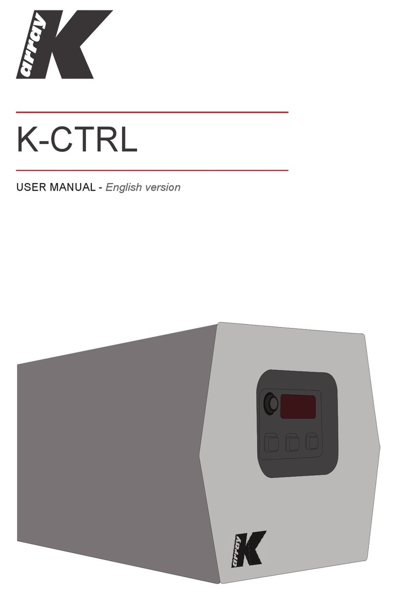 K-array K-CTRL Bedienungsanleitung