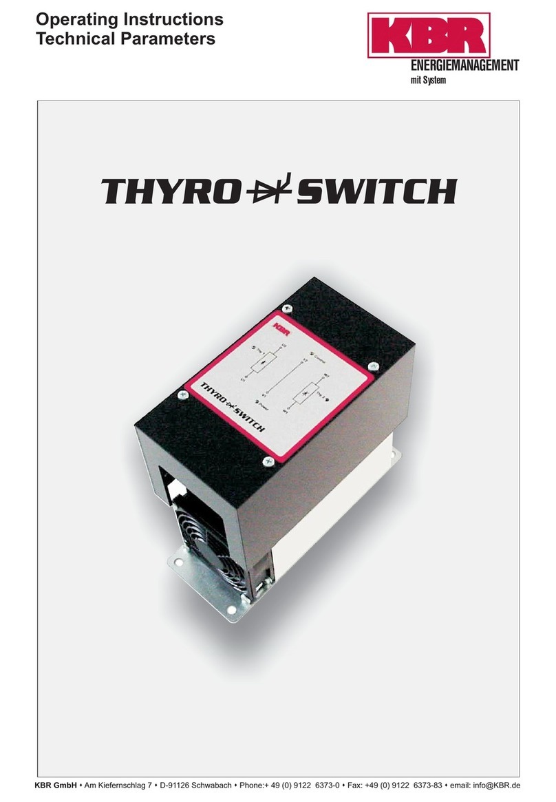 KBR THYRO SWITCH Bedienungsanleitung