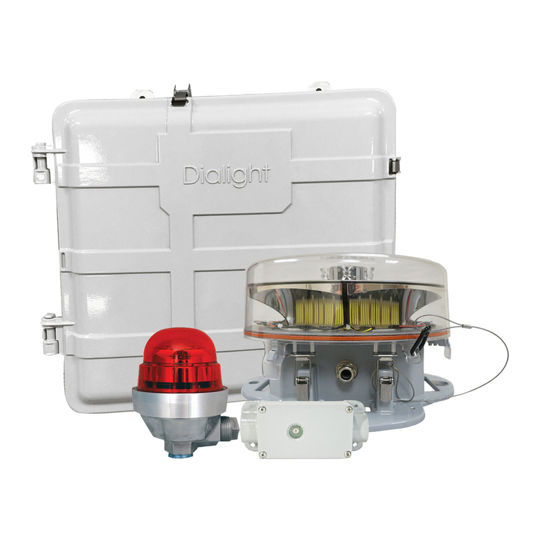 Dialight L865 Medium Intensity Gebrauchsanweisung Dialight L865 Medium Intensity Gebrauchsanweisung