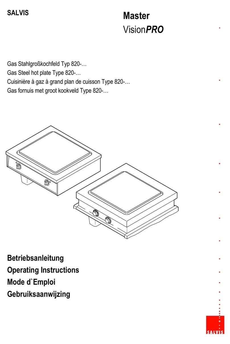 Salvis Master Bedienungsanleitung