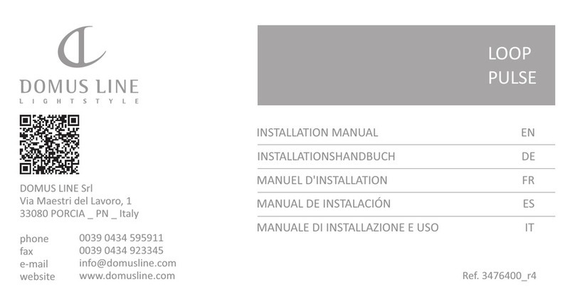 DOMUS LINE LOOP Bedienungsanleitung