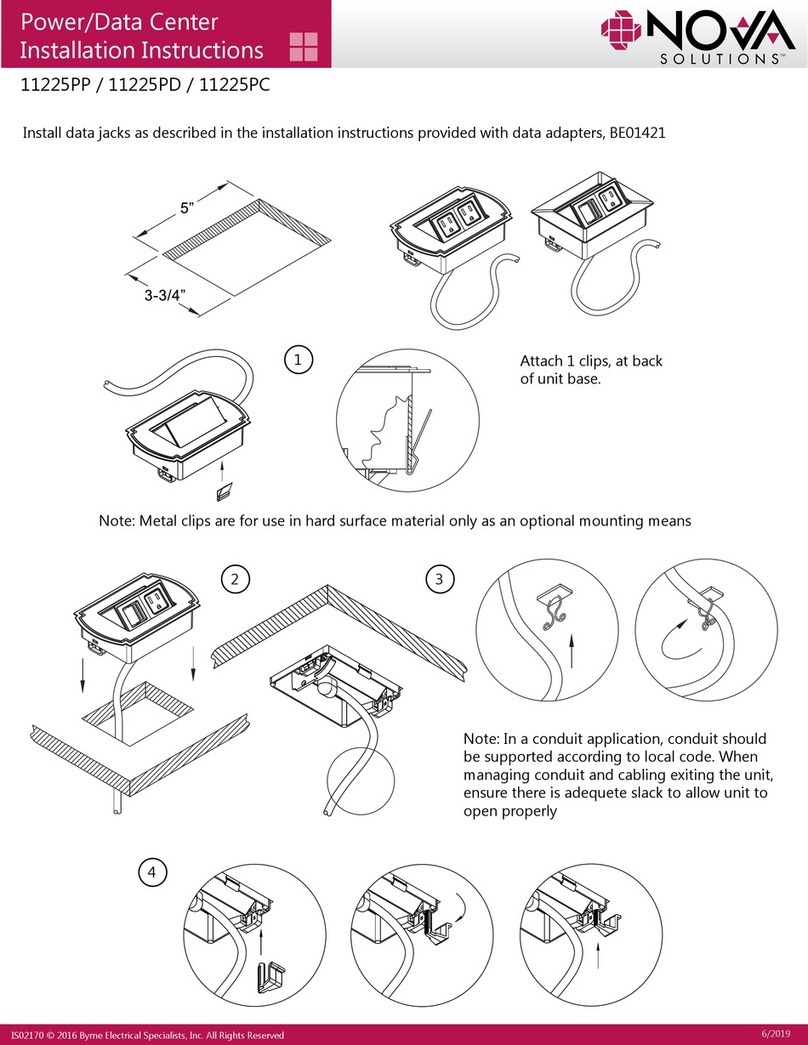 Nova Solutions 11225PD Bedienungsanleitung