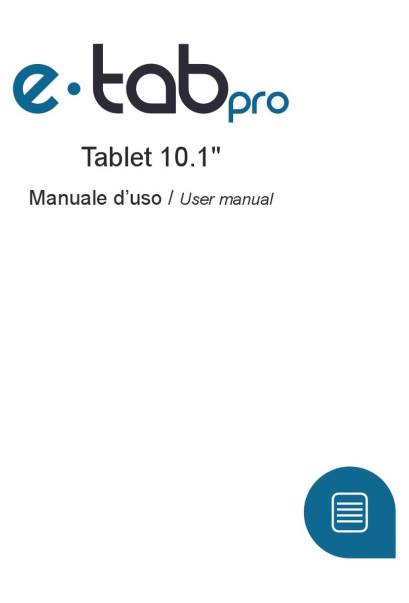 Microtech e-tab Pro Bedienungsanleitung