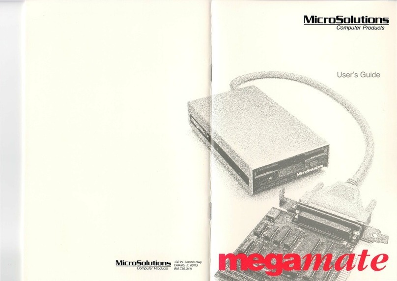 Micro Solutions Megamate Bedienungsanleitung