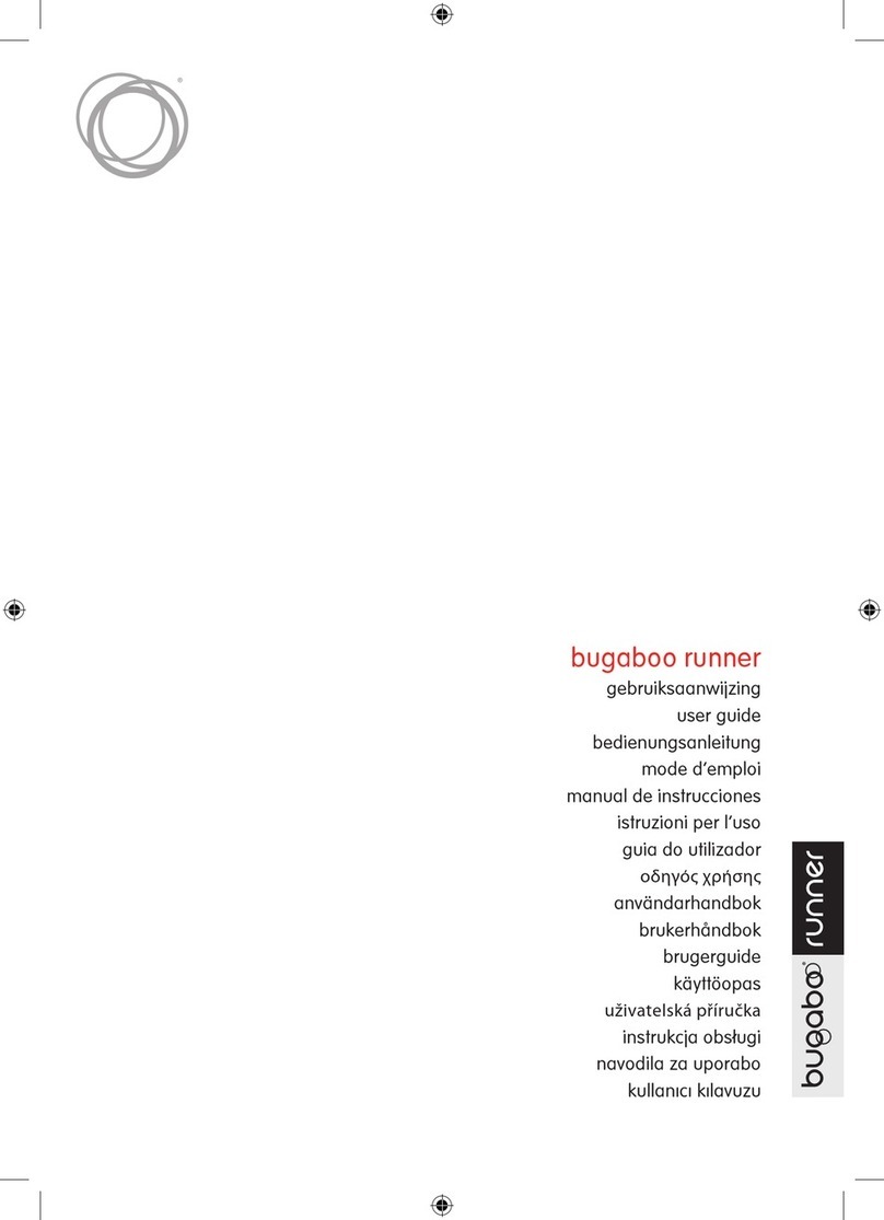 Bugaboo runner Bedienungsanleitung