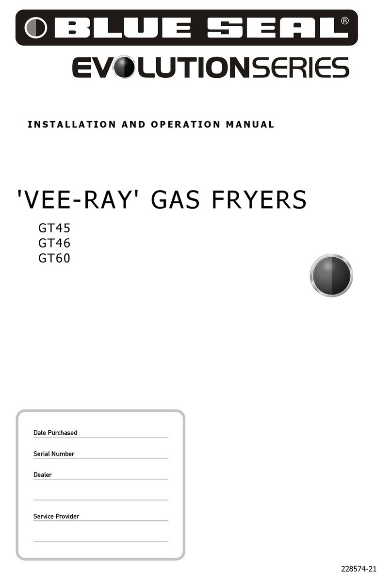 Blue Seal Evolution Series Bedienungsanleitung
