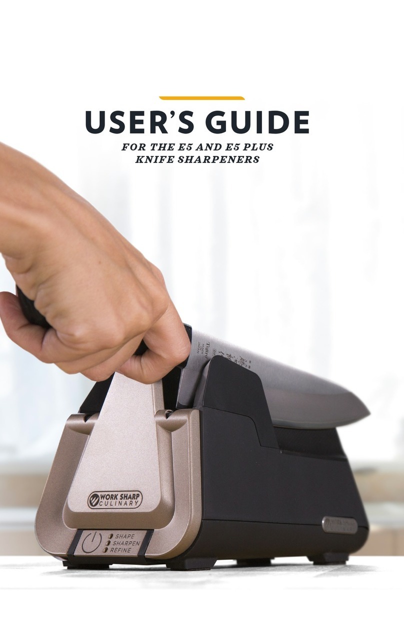 Darex Work Sharp Culinary E5 Bedienungsanleitung Darex Work Sharp Culinary E5 Bedienungsanleitung